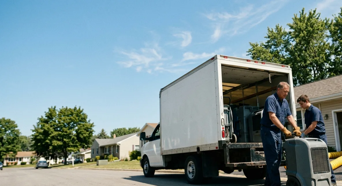 Water Damage Cleanup in Janesville, MN near me